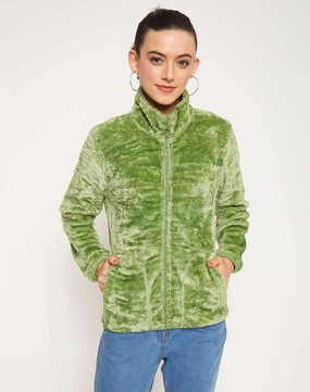Fleece Comfort Layering Madame Applegreen High Neck Sweatshirt