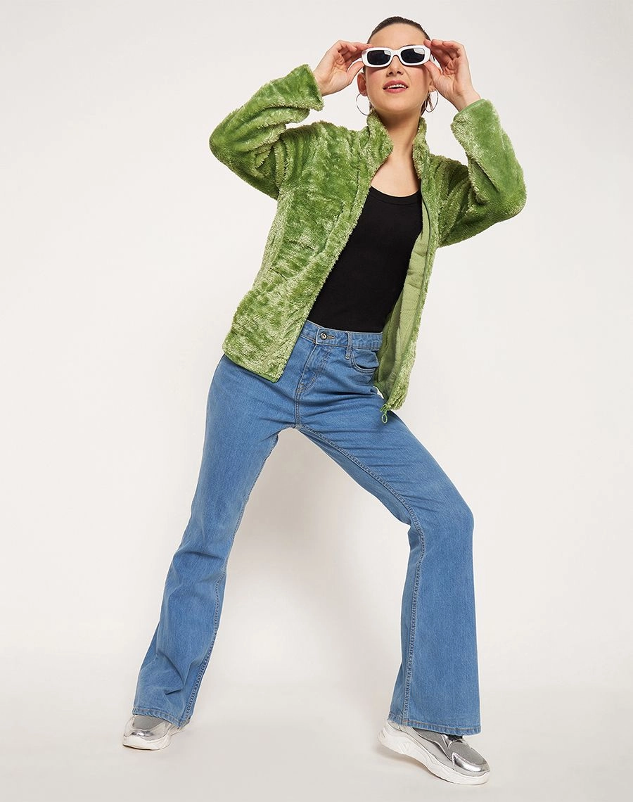 Madame Applegreen High Neck Sweatshirt Long Sleeve