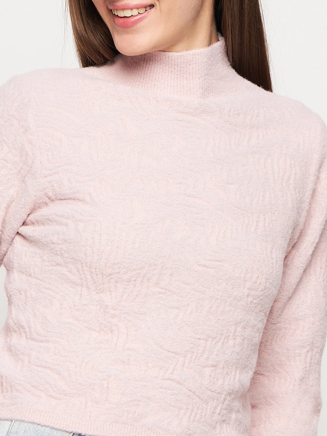 Madame Baby Pink Sweater Snuggly Comfort