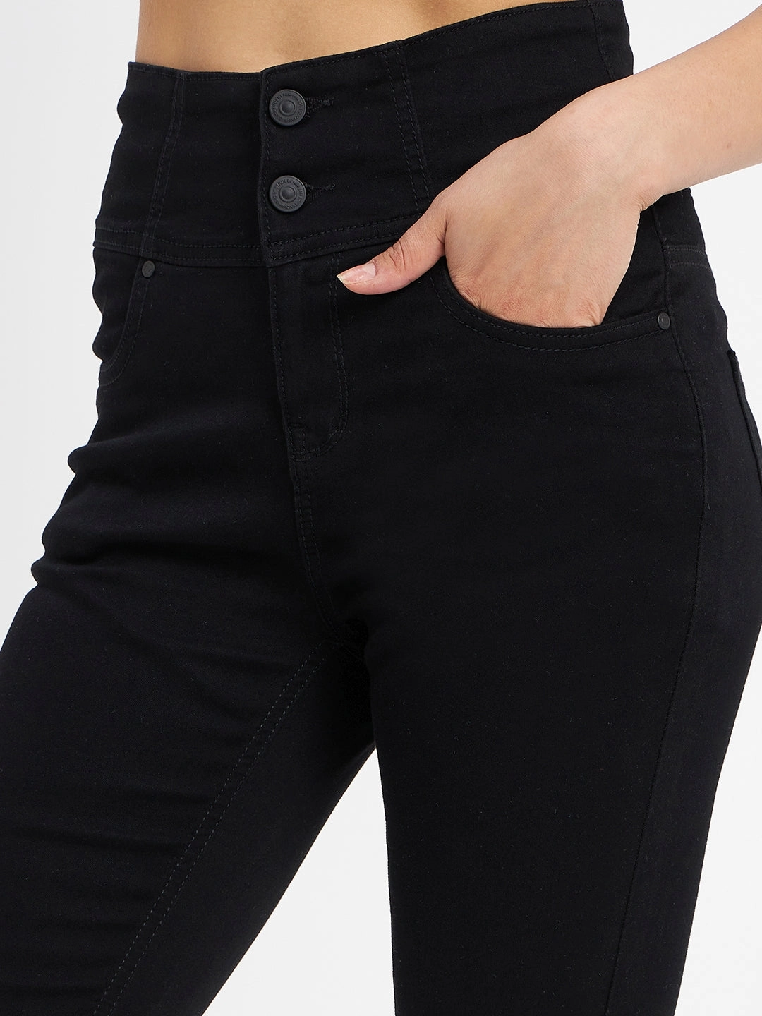 Madame Black Denim Fashion Routine No Hassle Fit