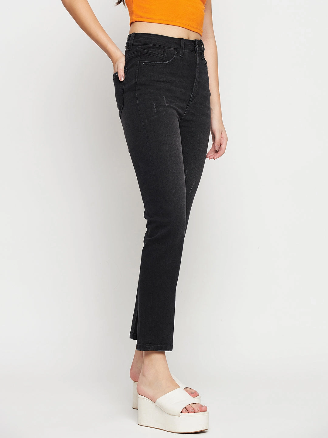 Artist Vibe Travel Outfit Cool And Clean Madame Black Denim