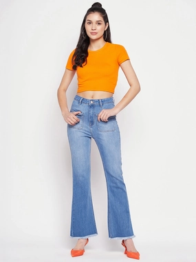 Madame Blue Denim Closet Classic Effortless casual
