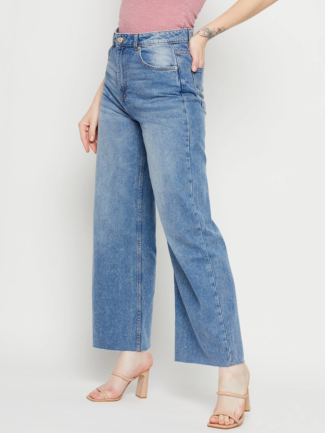 Madame Blue Denim Eco Certified Textile Standards Fast Match