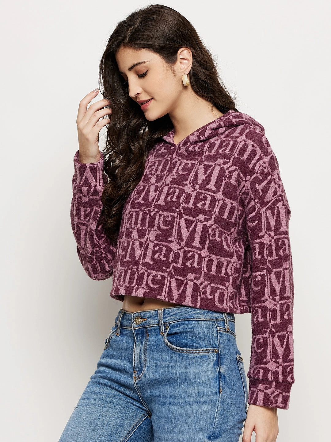 product urban style quotient Cold Weather Madame Blush Sweatshirt