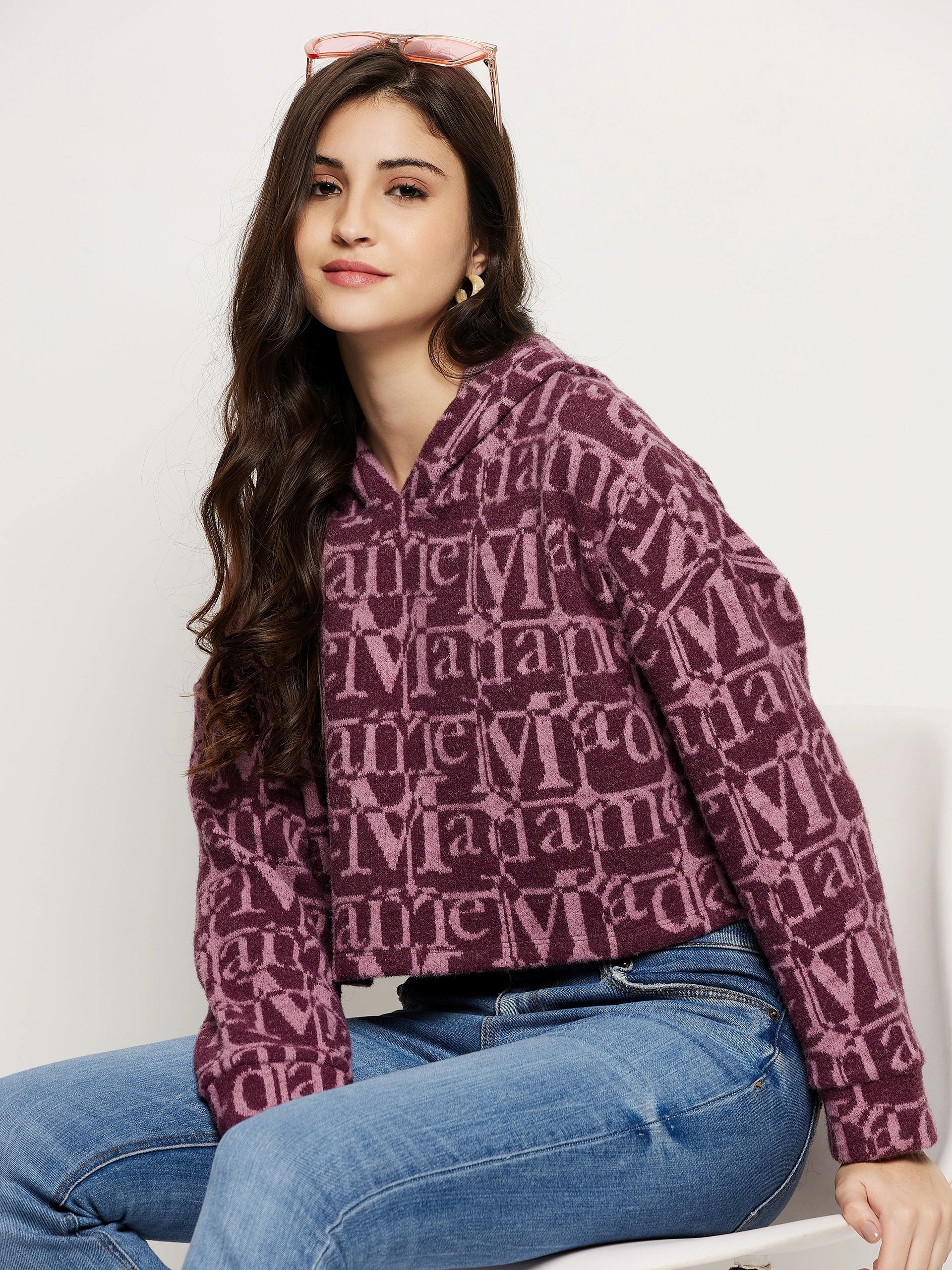 Festival Outfit Madame Blush Sweatshirt