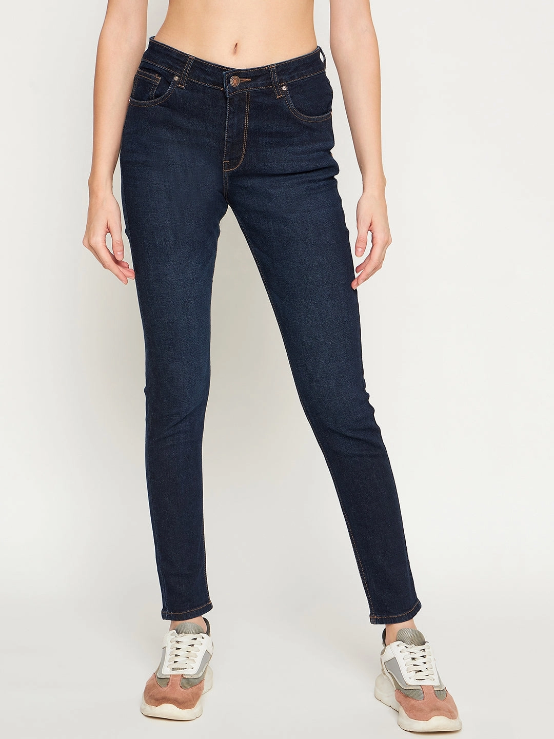 Home Comfort Bold Look Sunny Vibes Madame Carbonblue Straight Fit Denim
