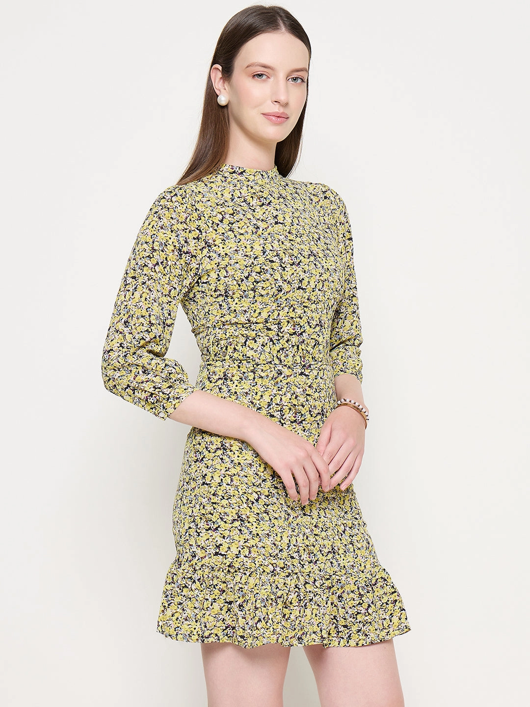 Comfortable office piece Madame Citrus Dress