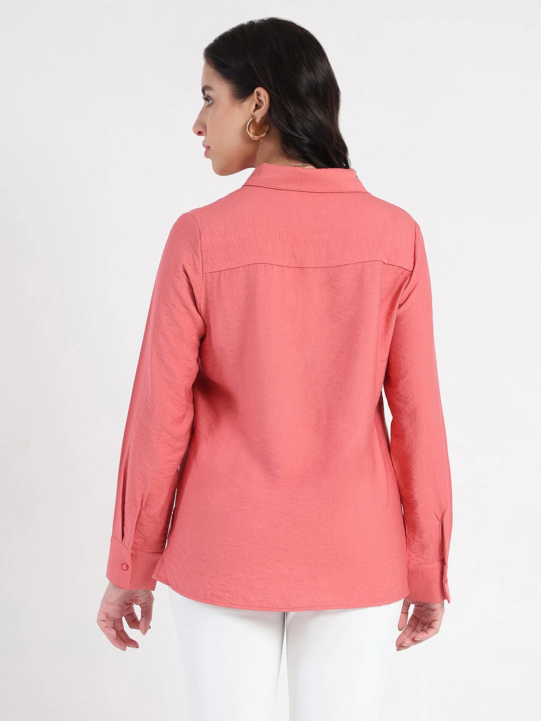 Tailored Style Madame Coral Rayon Blend Shirt