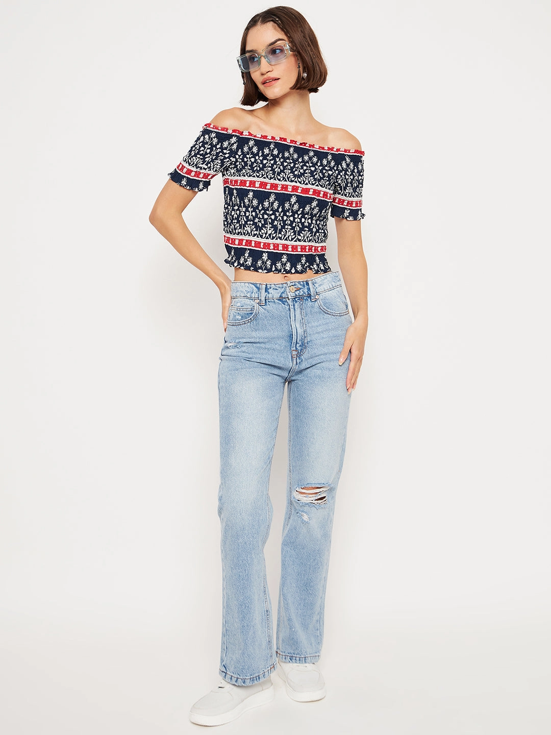 Madame Iceblue Denim Workday Outfit Comfortable Silhouette