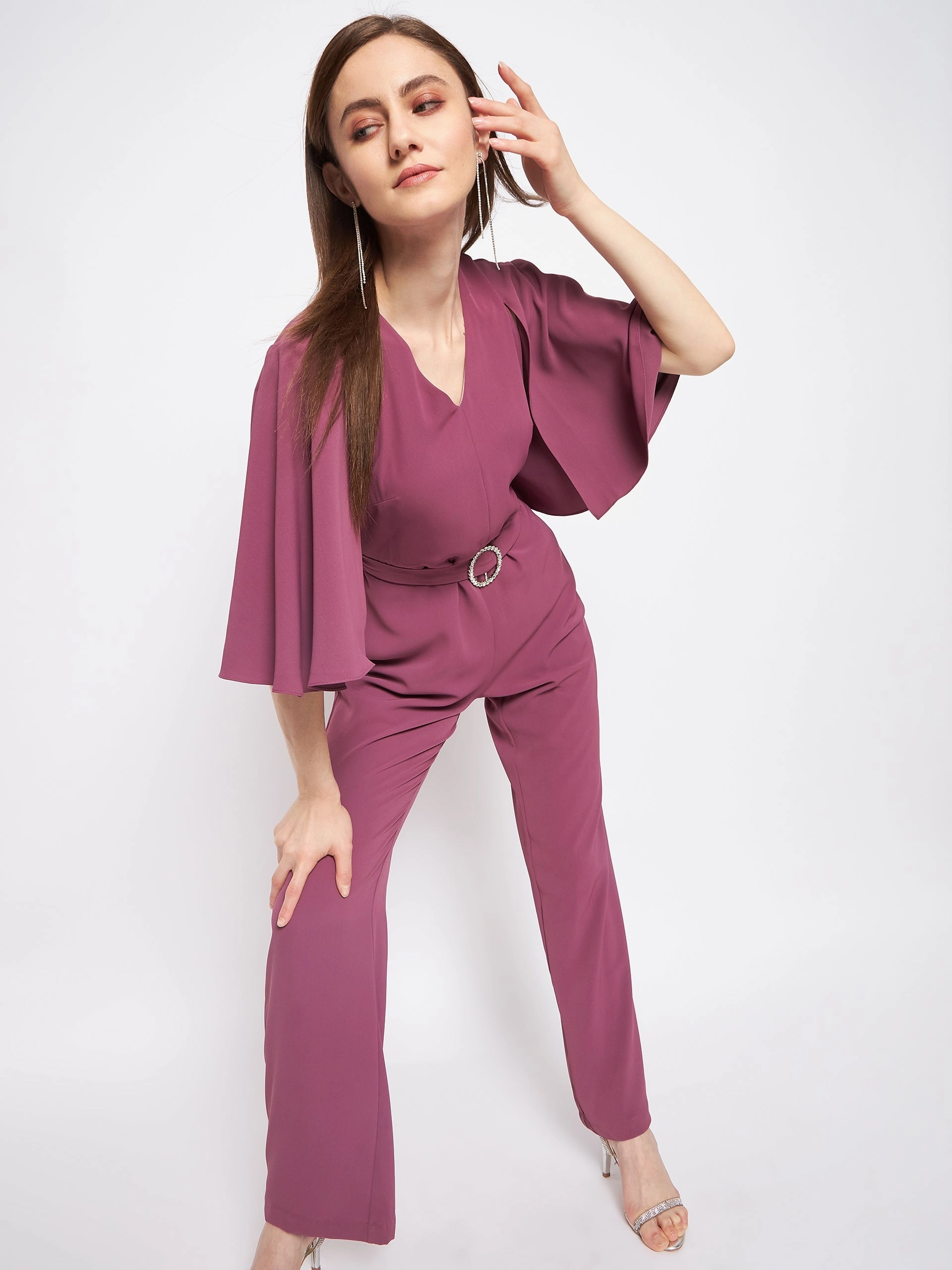 Madame Mauve Jumpsuit Soft Layers Date Nightwear
