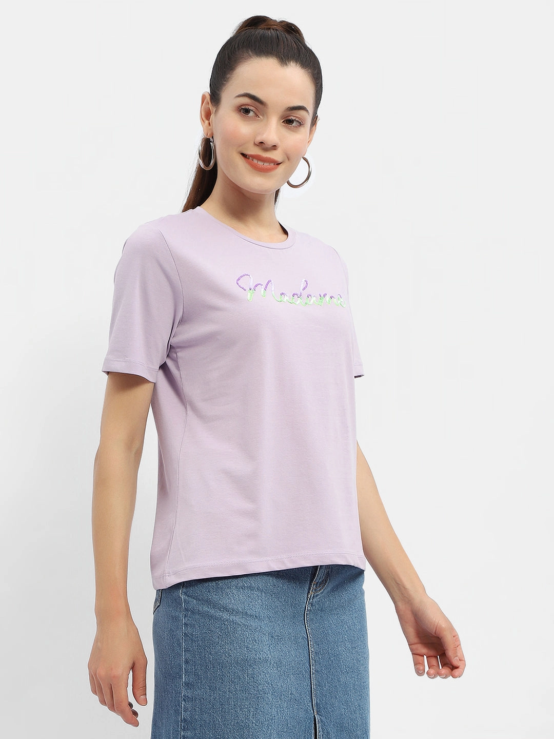 Relaxed Fit Shirt Madame Mauve T-Shirt