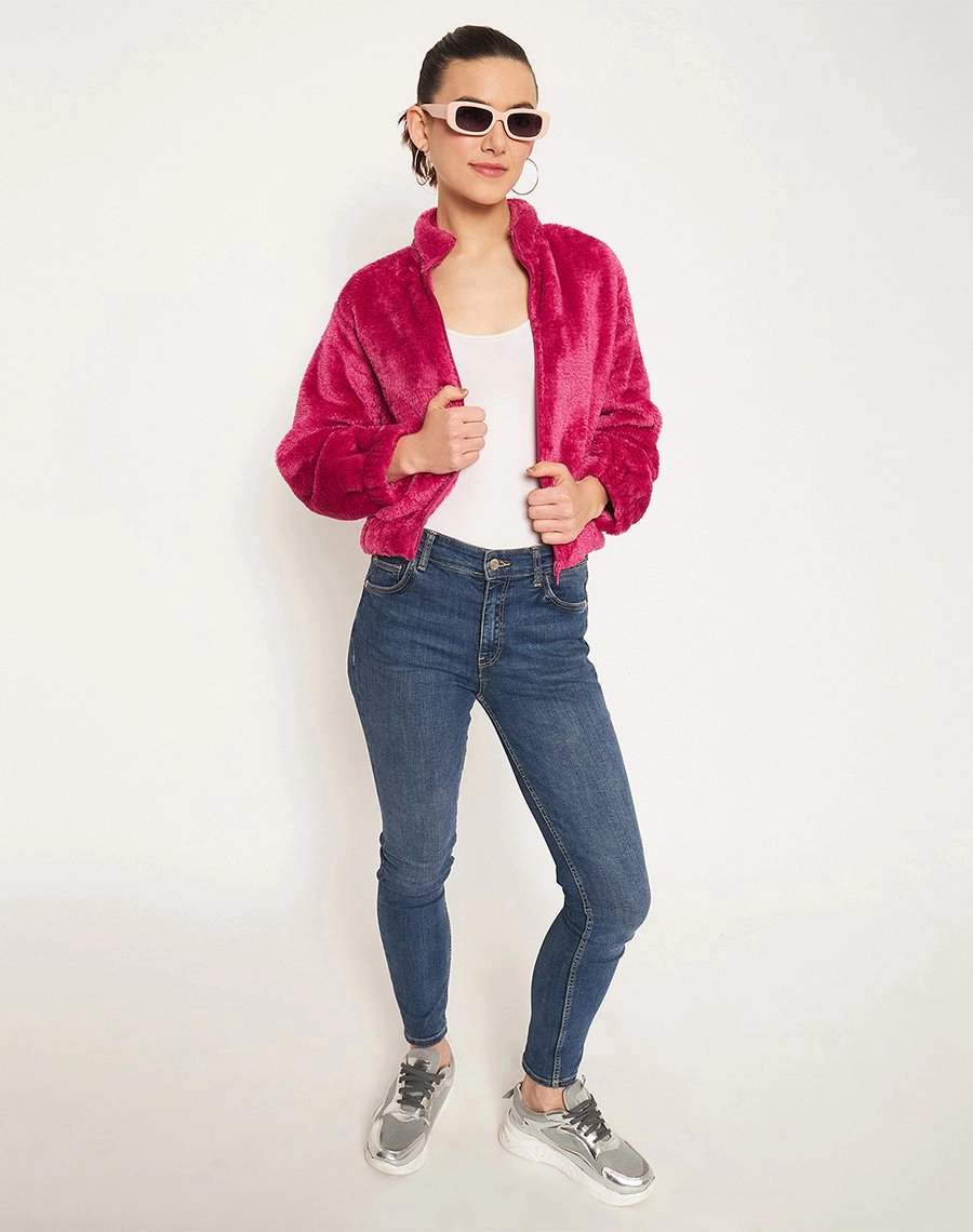 hook accents Madame Mystic High Neck Sweatshirt