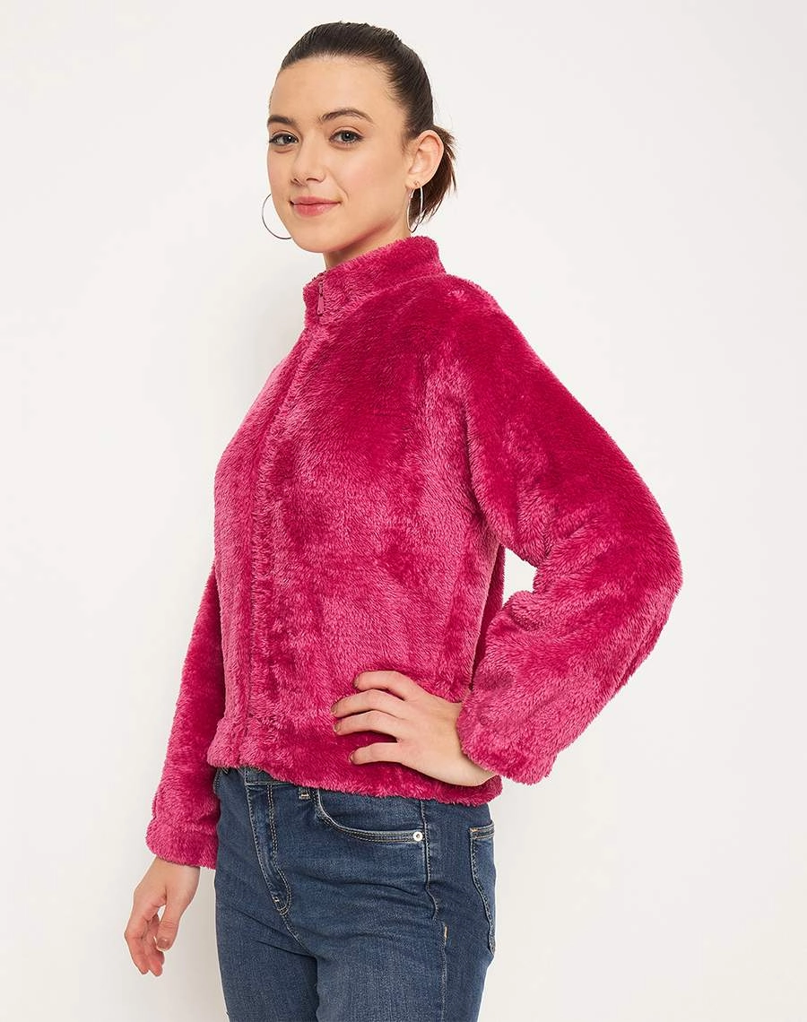 Madame Mystic High Neck Sweatshirt Casual Wear