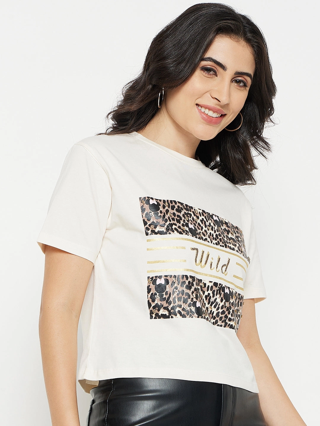 Wrinkle Resistant Finish Madame Off-White Top