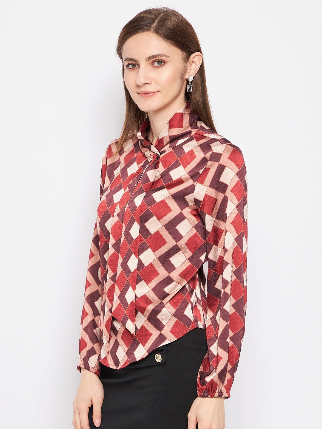 Madame Peach Cut-Out Top ThermalRegulation Anti Pilling