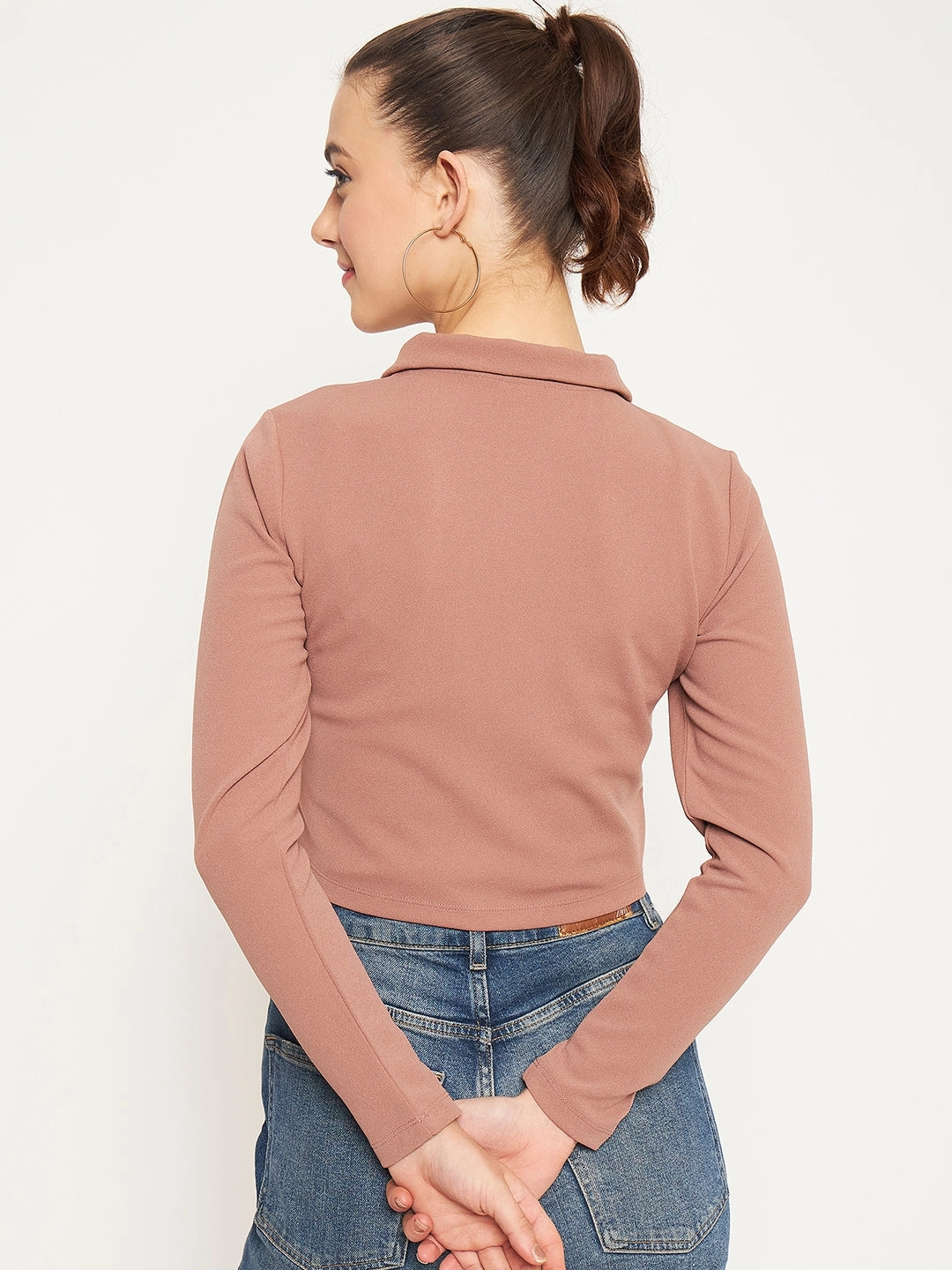 Madame Peach Disney Print Top Tagless Comfort Collar