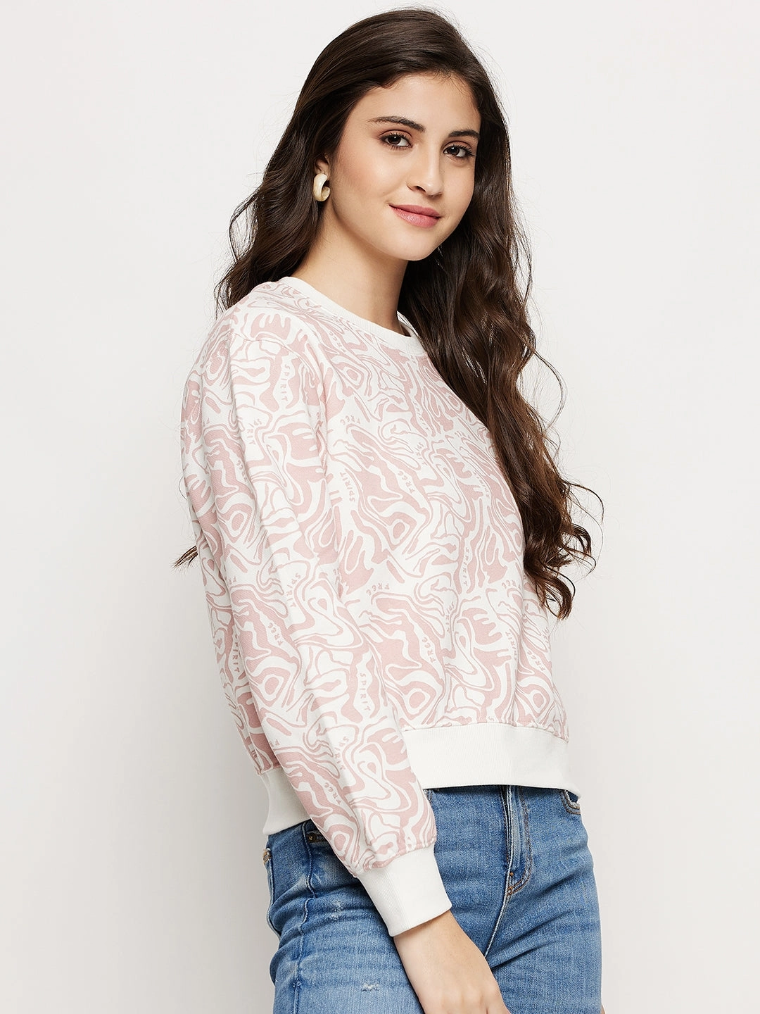 Madame Pink Sweatshirt Street Active