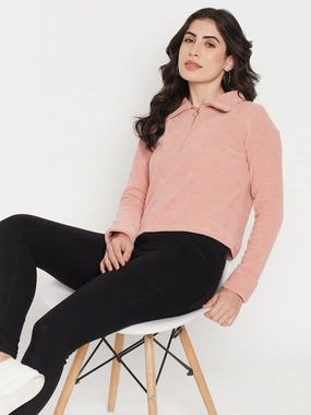 Madame Rust Knitted Top Athletic Wear Breathable Mesh Back