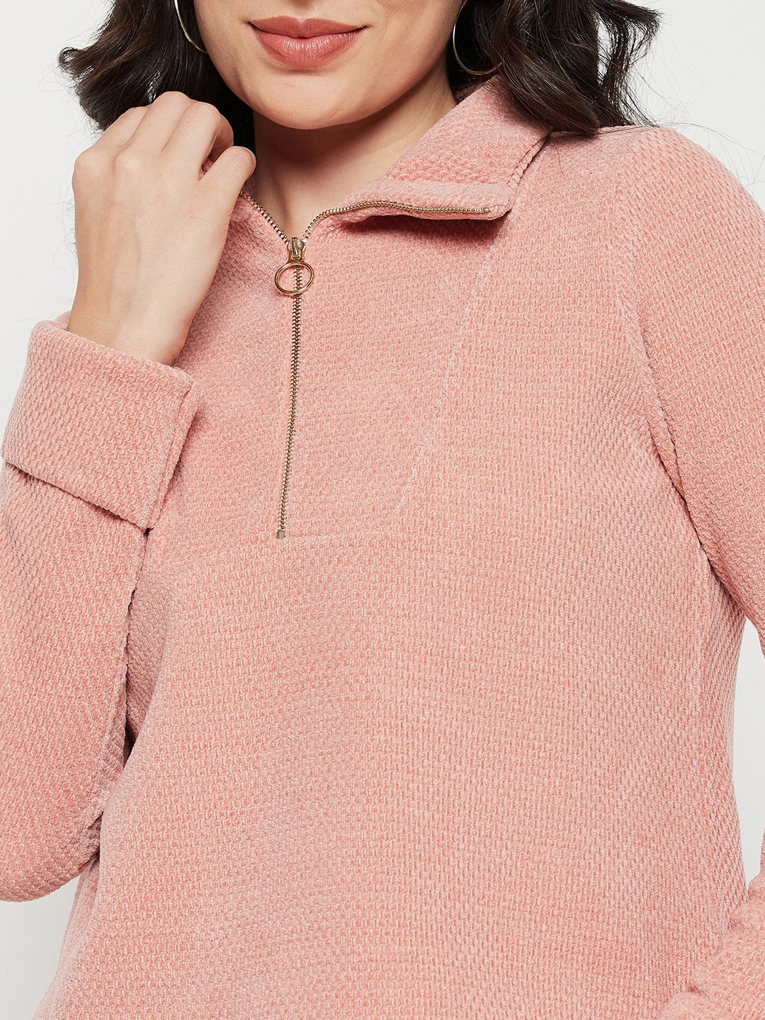 Biodegradable Fiber Blend Madame Rust Knitted Top