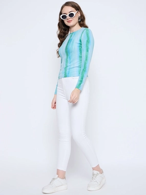 Everyday Look Non Toxic Textile Certified Madame Skinny Fit Cotton Blend White Denim