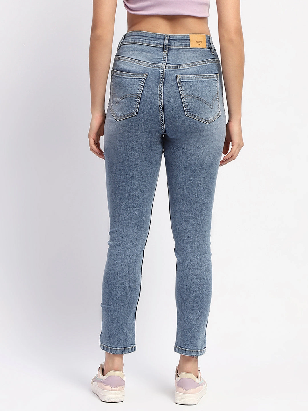 Madame Straight Fit Light Blue Denim Traveler Gear Slim