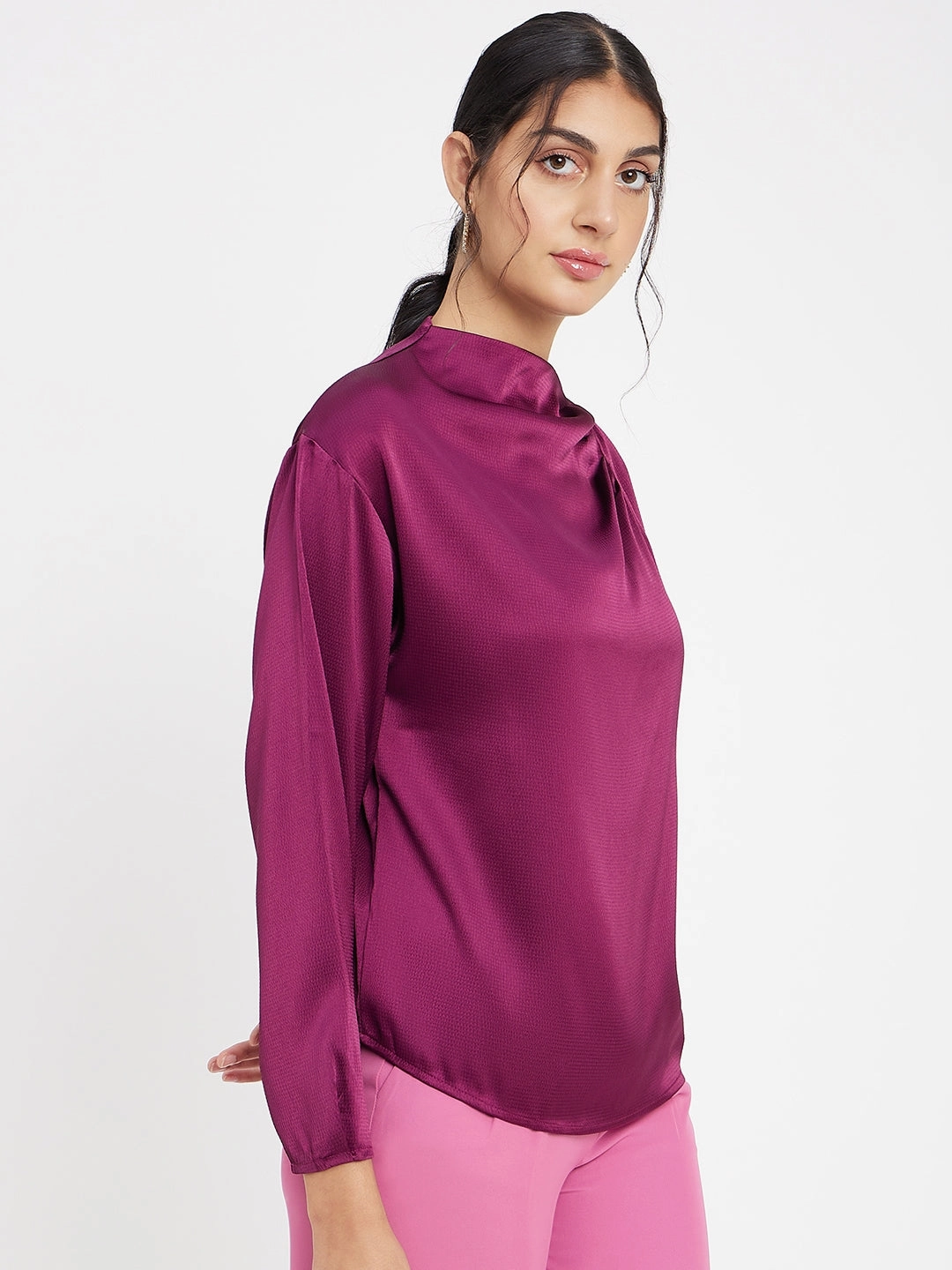 Tubular Body Construction MeshLining Madame Wine Top