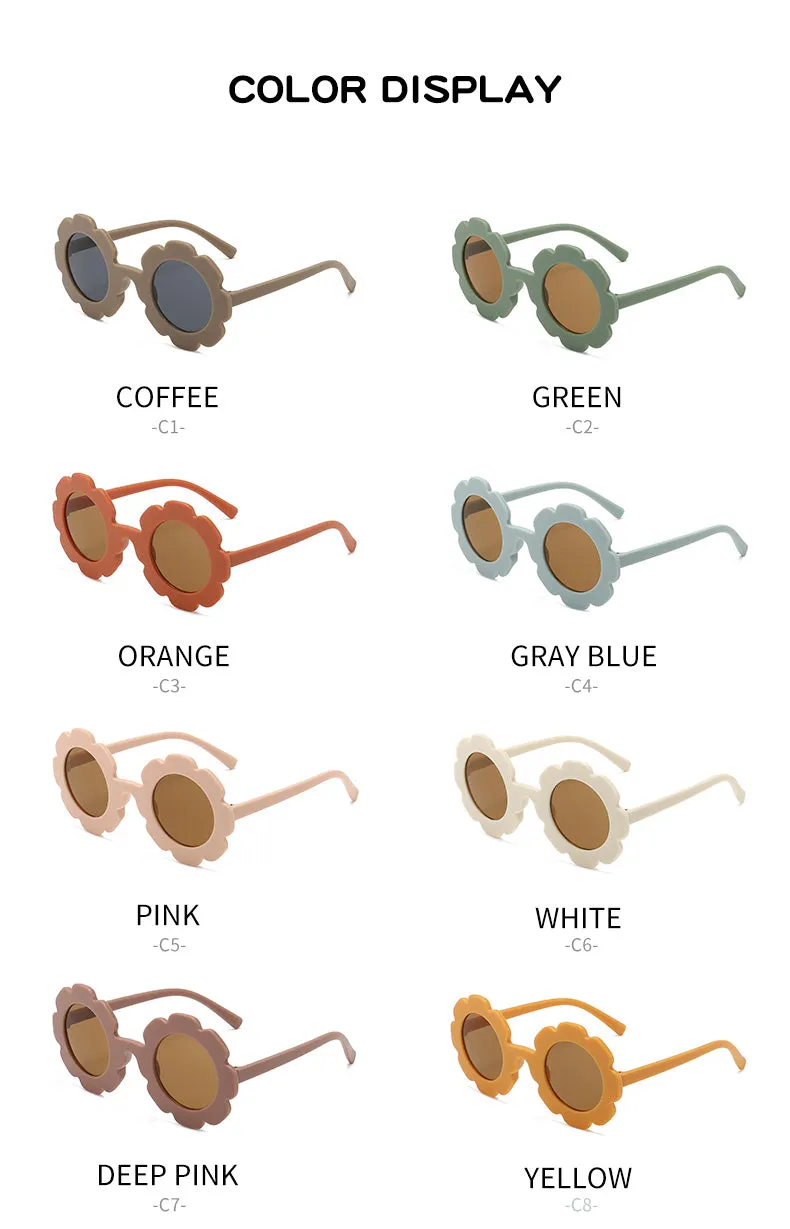 Mads UV Flower Kids Sunglasses