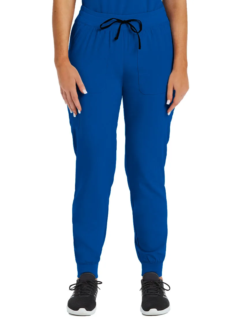 Maevn Knit Yoga Waistband Jogger Scrub Pant