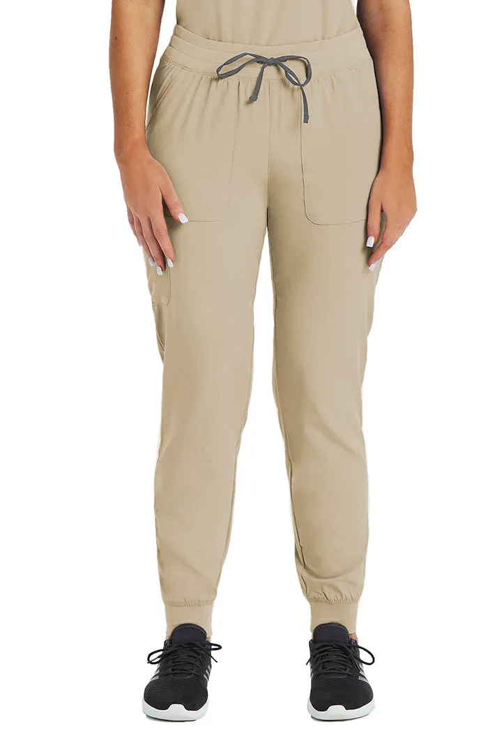 Maevn Knit Yoga Waistband Jogger Scrub Pant