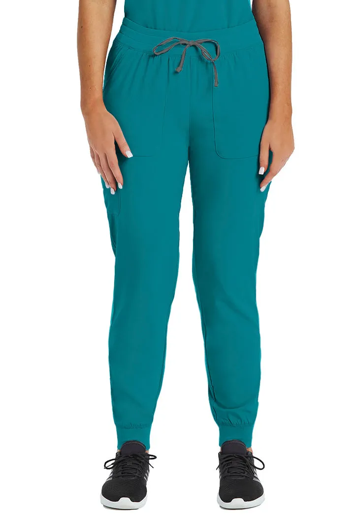 Maevn Knit Yoga Waistband Jogger Scrub Pant