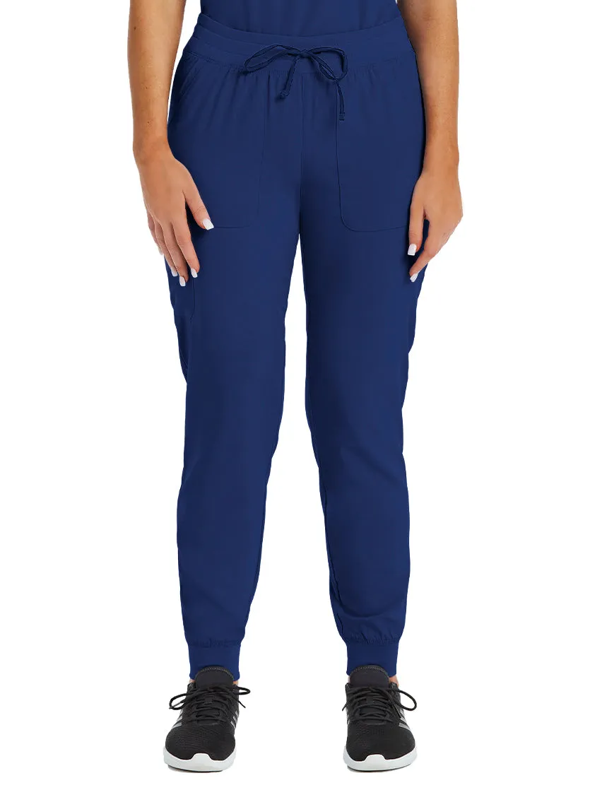 Maevn Knit Yoga Waistband Jogger Scrub Pant