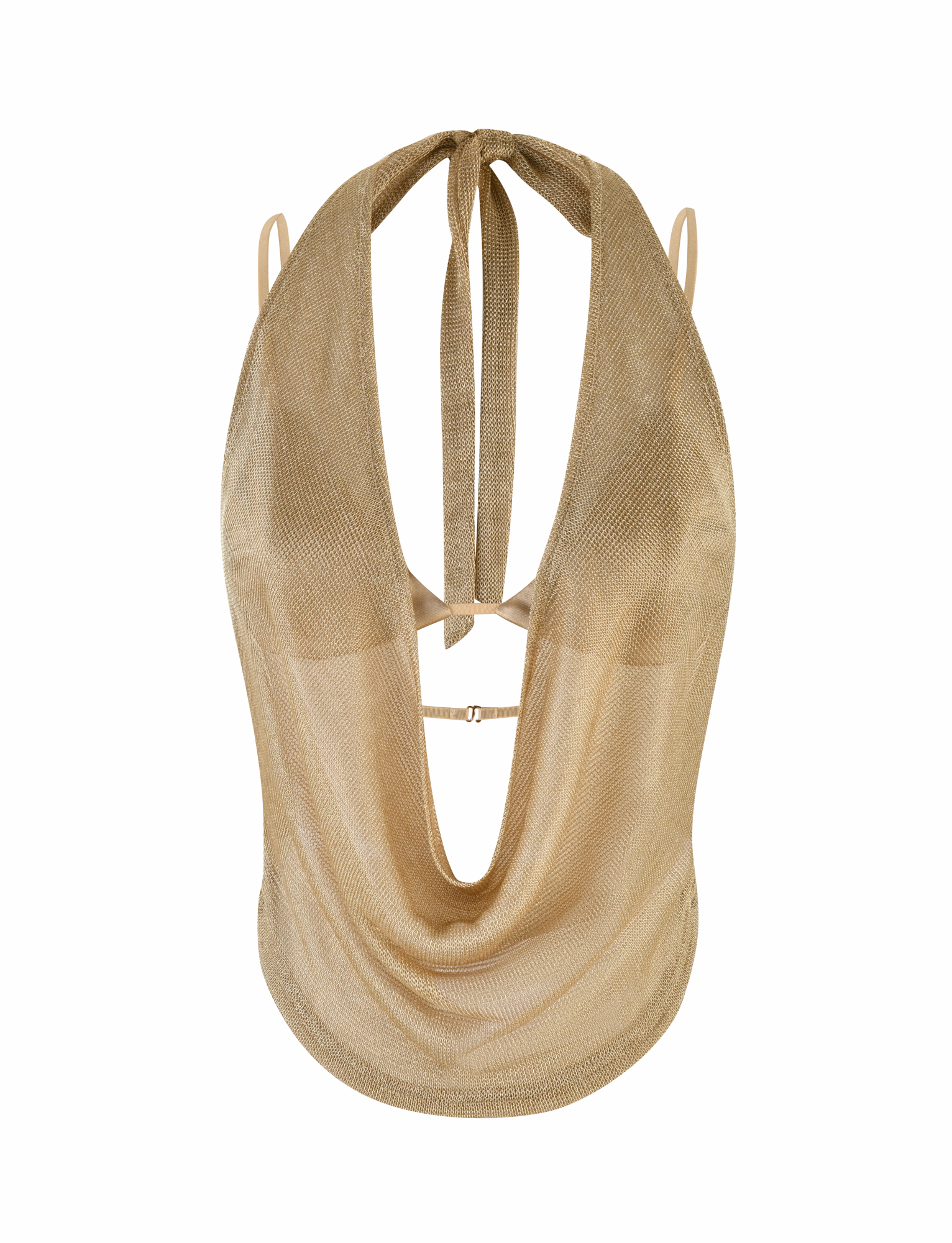 Flexible Neckline MAKENA TWO-PIECE TOP 2.0 - GOLD