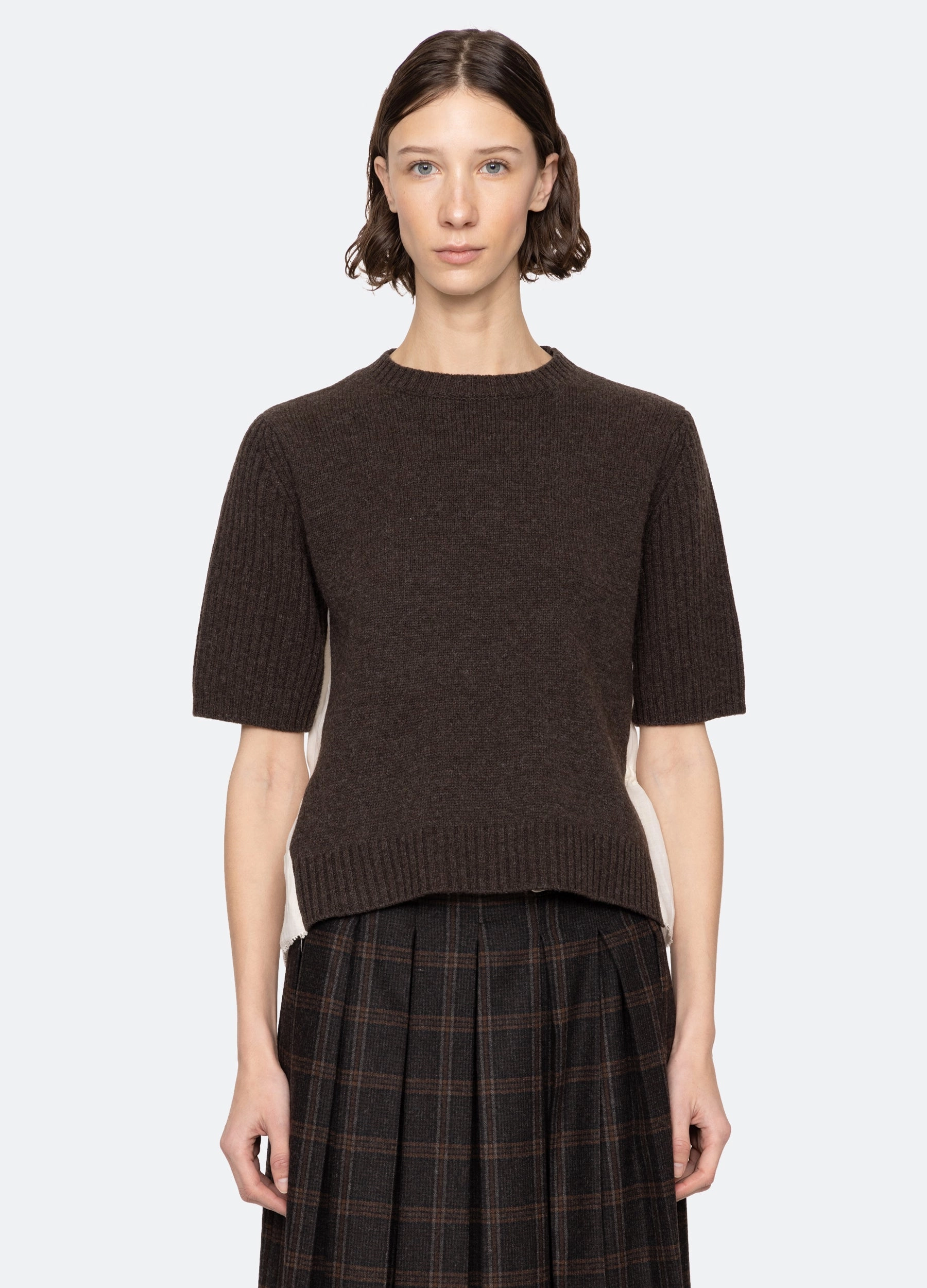 Mallory S/S Sweater Seamless Design Sustainable Manufacturing Process
