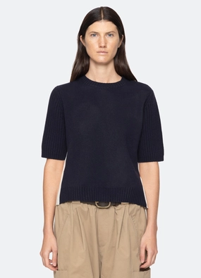 Mallory S/S Sweater Biodegradable Fiber