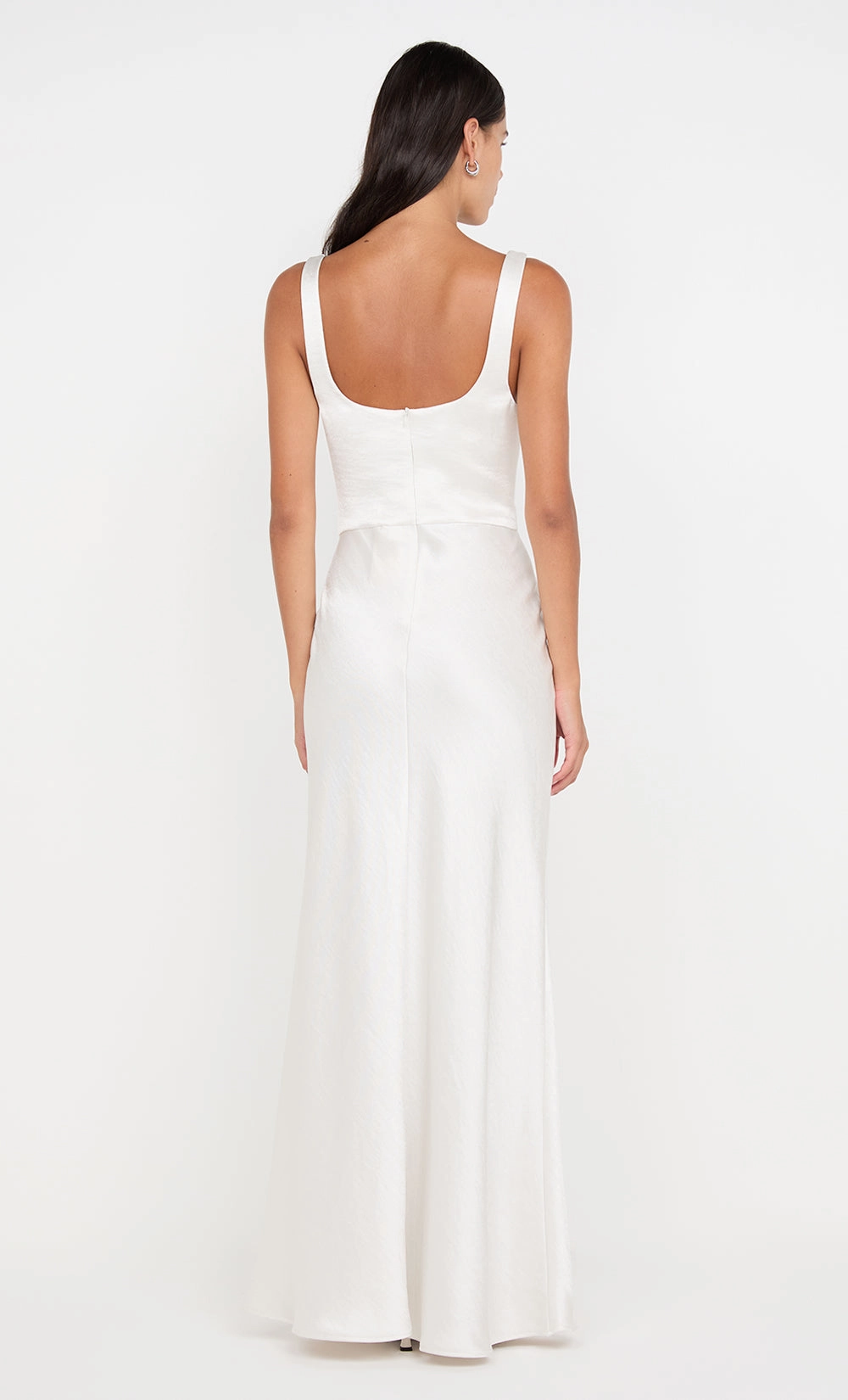 Effortless Pair AUSTEN COWL NECK MAXI DRESS - IVORY