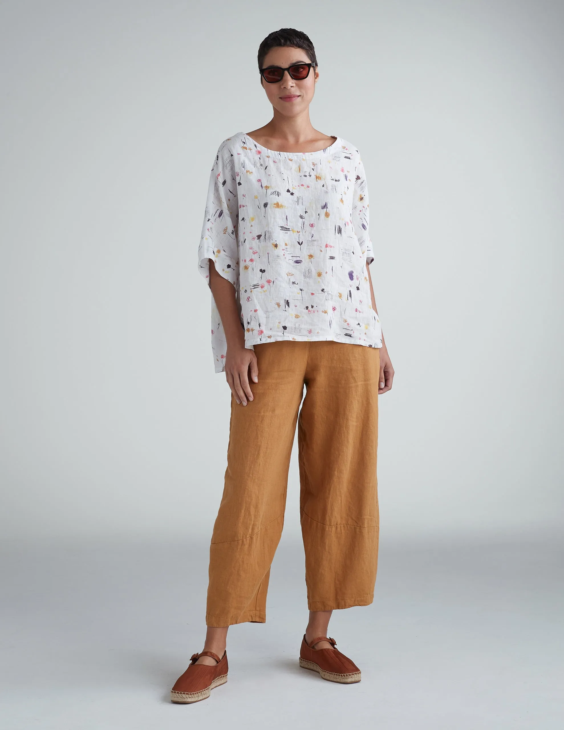 Manuka Linen Lantern Pant