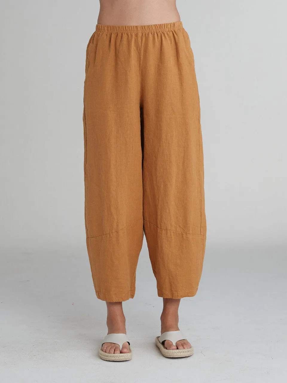 Manuka Linen Lantern Pant