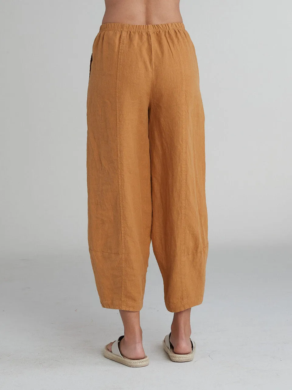 Manuka Linen Lantern Pant