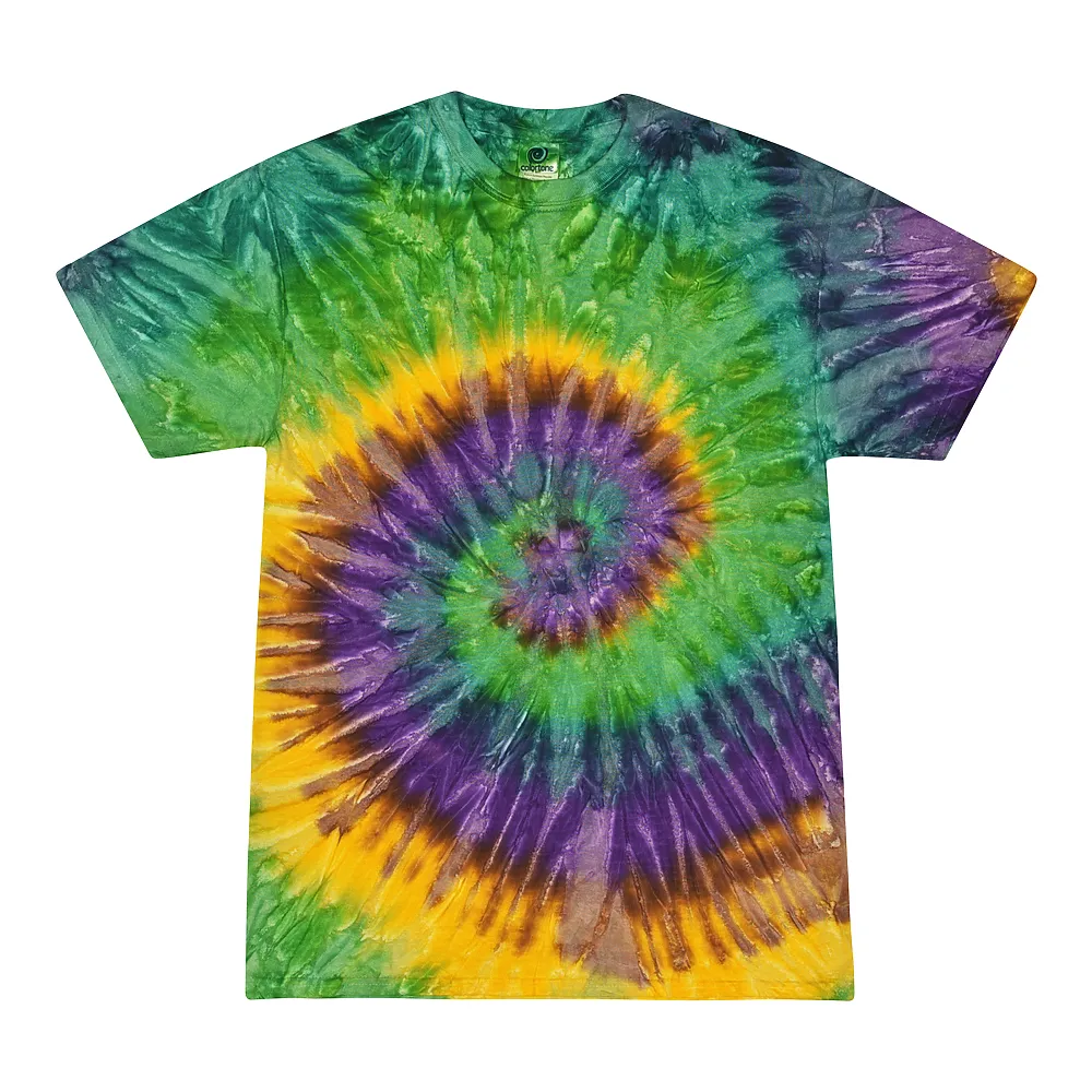 Mardi Gras Tie Dye T-Shirt (Clearance)