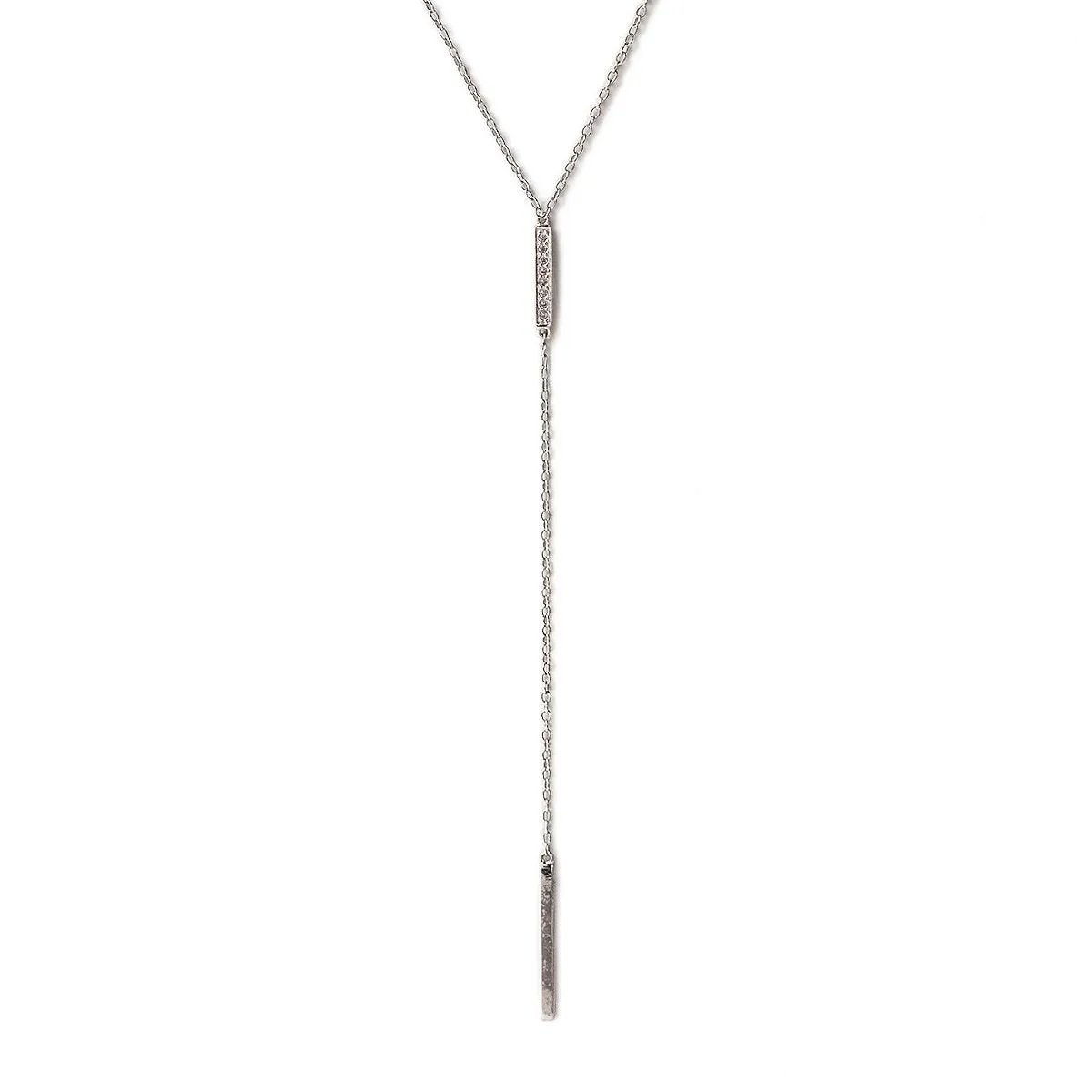 Marina Bar Lariat Layered Duo