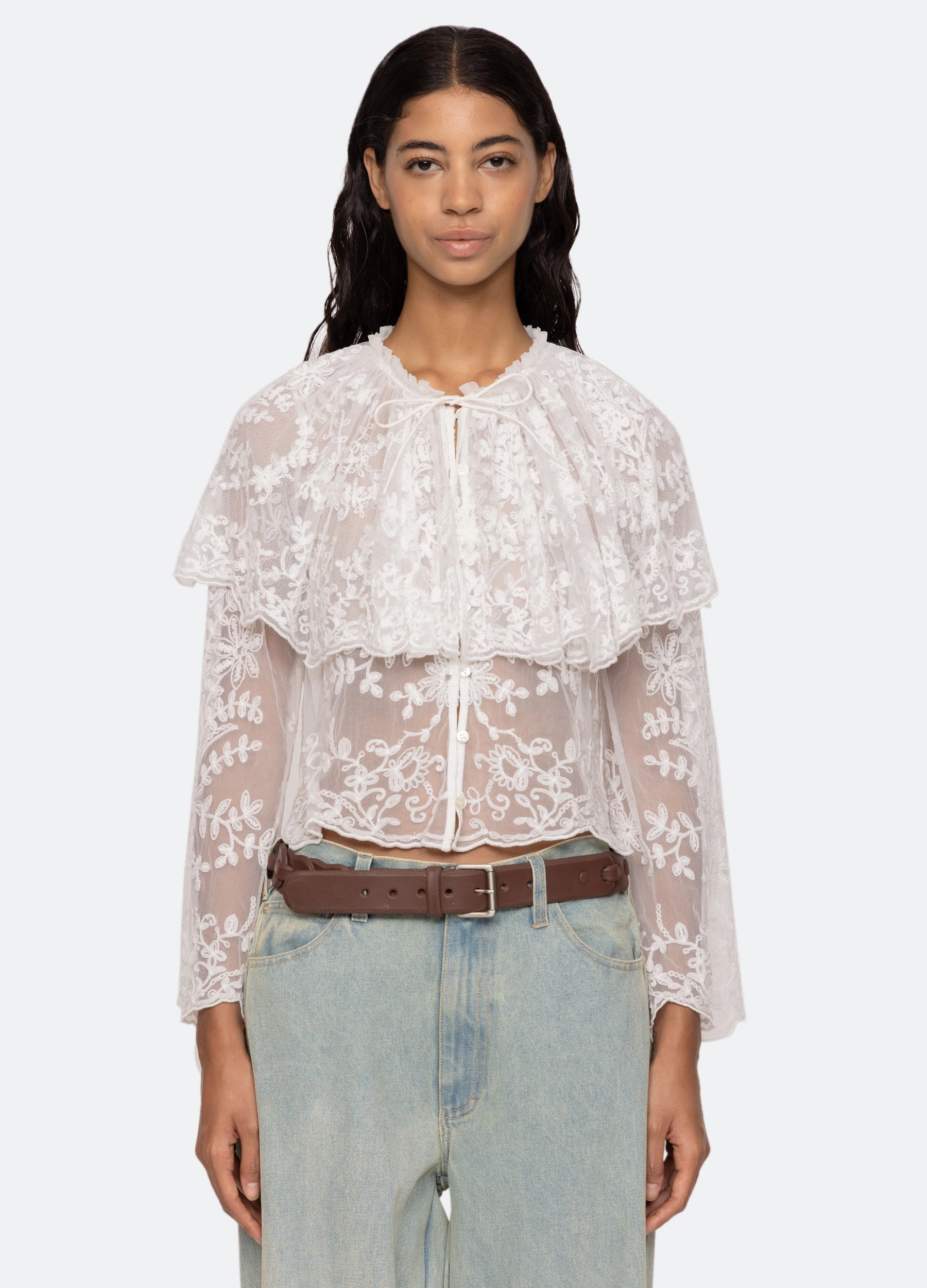 Comfortable fit Buttery Soft Feel Marja Blouse