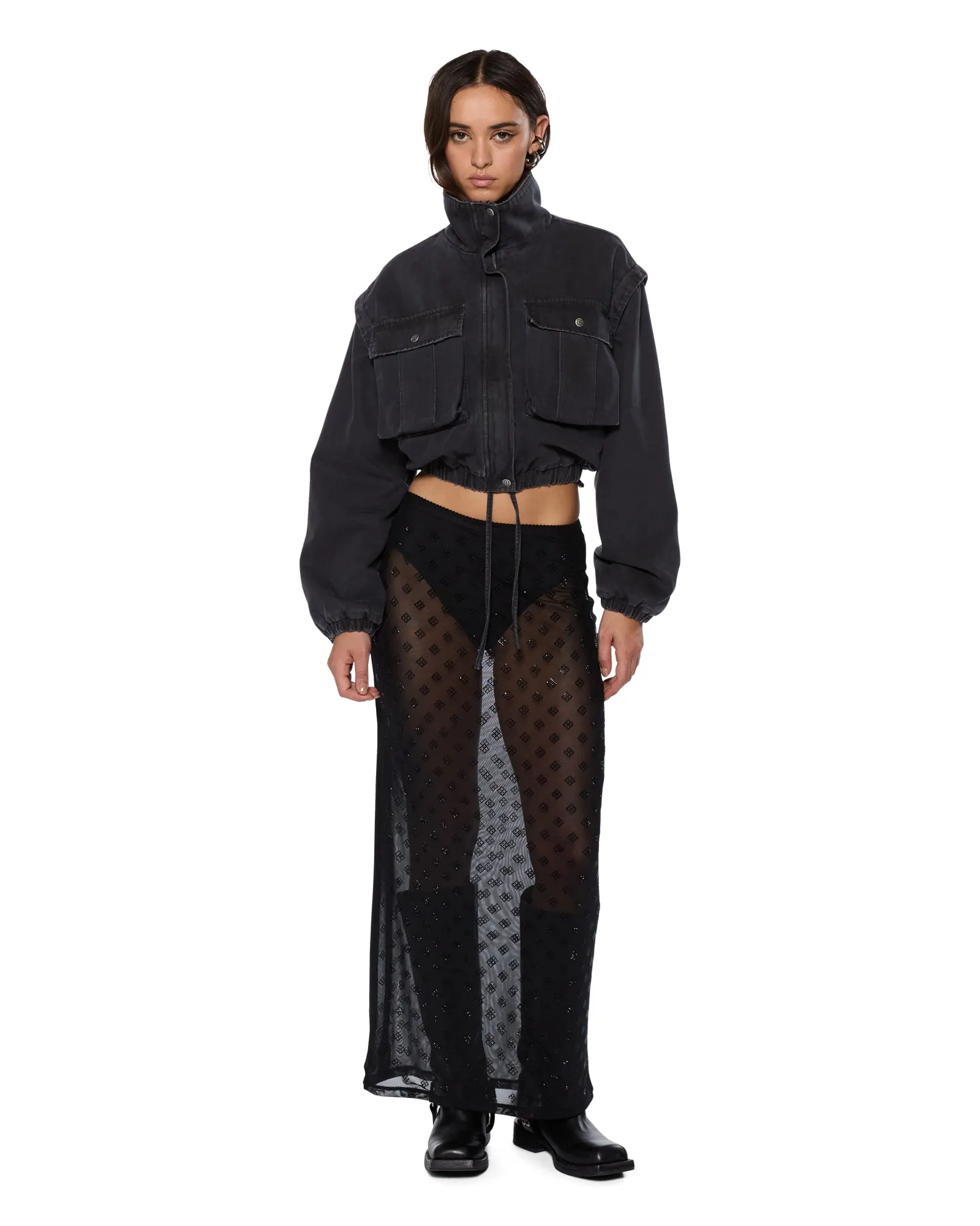 All Season Weekend Ready MAXI SKIRT DIAMANTE