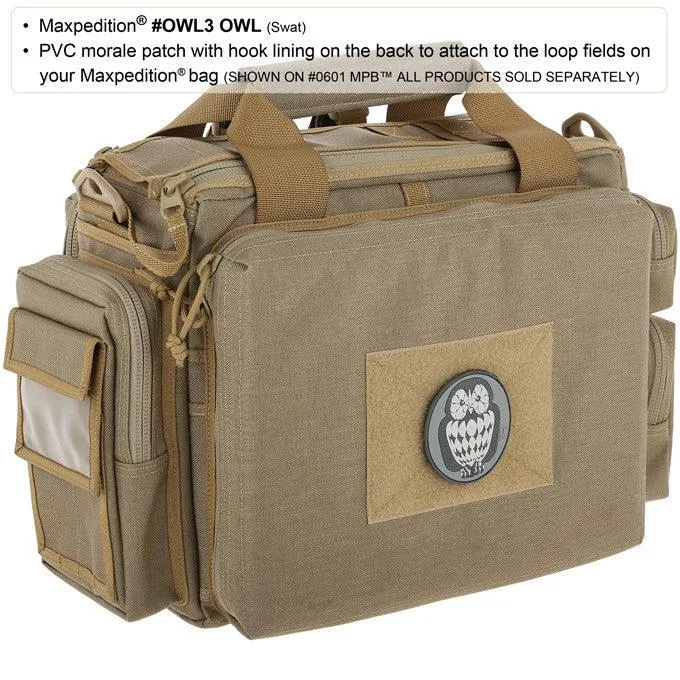 Maxpedition Owl Morale Patch