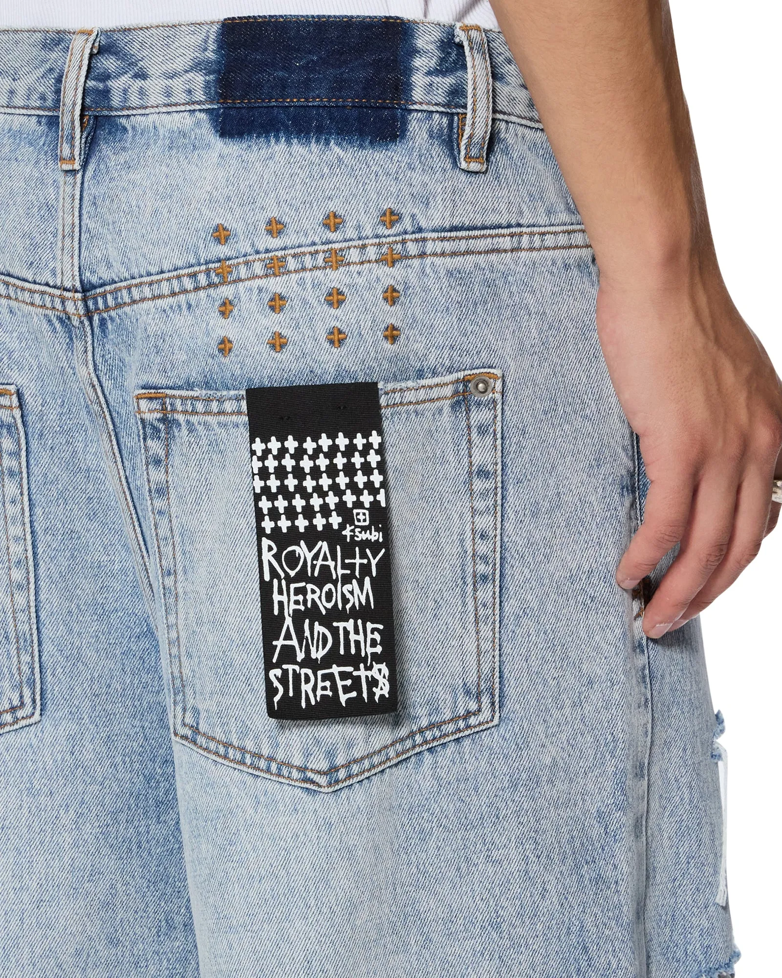 MAXX BUNKER BLUE TRASHED Festival Outfit Affordable Sunny Vibes