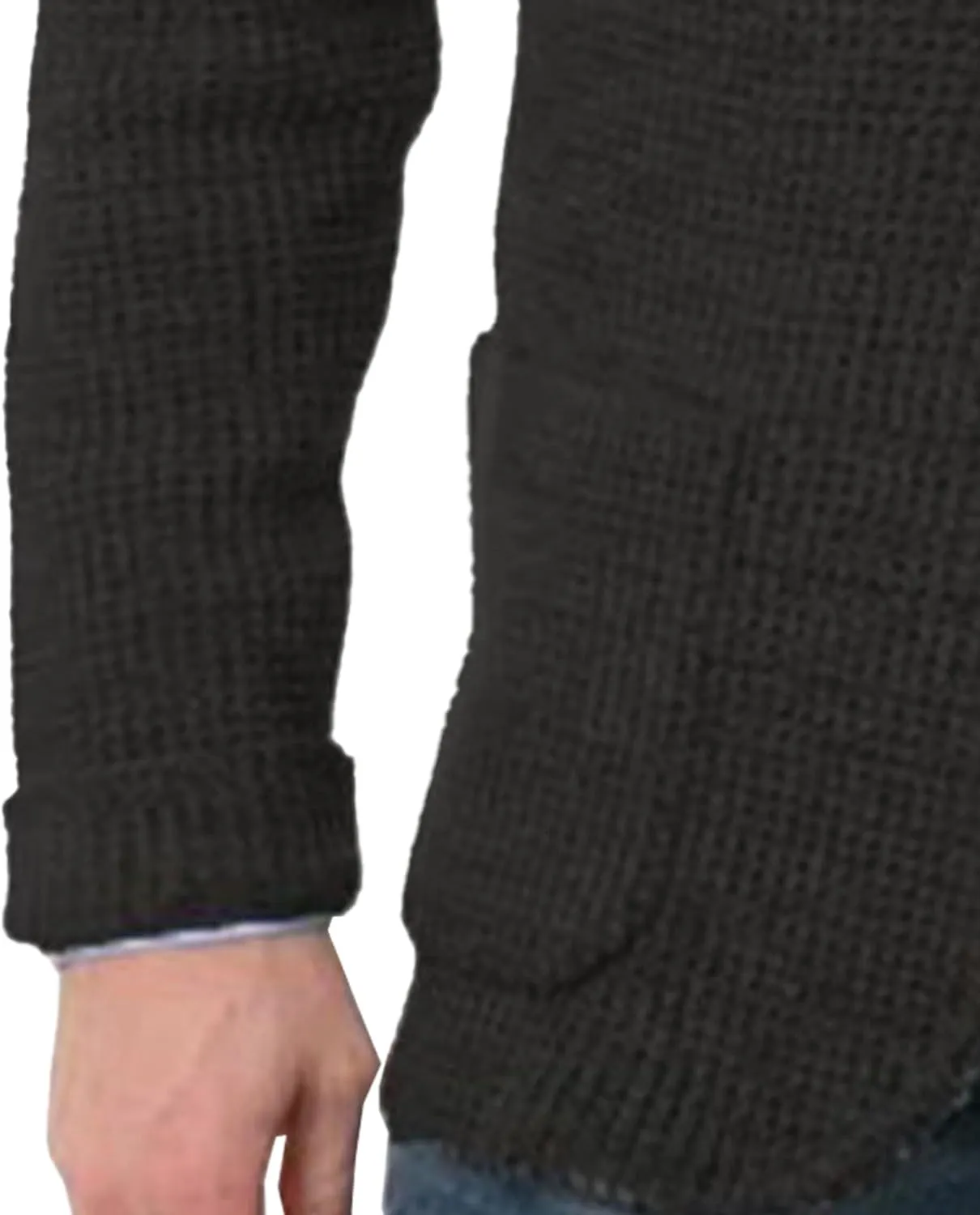 Men Blazer Knit Cardigan Shawl Collar Button Knit Cardigan Slim Fit Cable Knit Button Down Cardigan Sweater