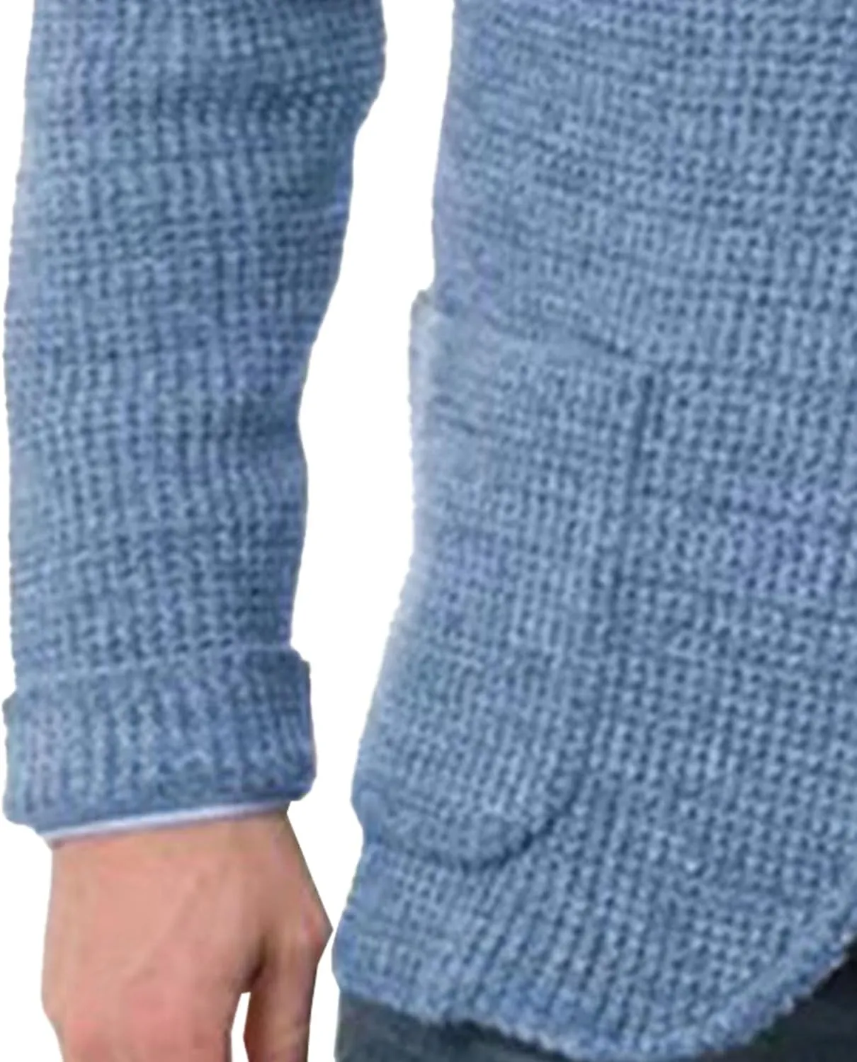 Men Blazer Knit Cardigan Shawl Collar Button Knit Cardigan Slim Fit Cable Knit Button Down Cardigan Sweater