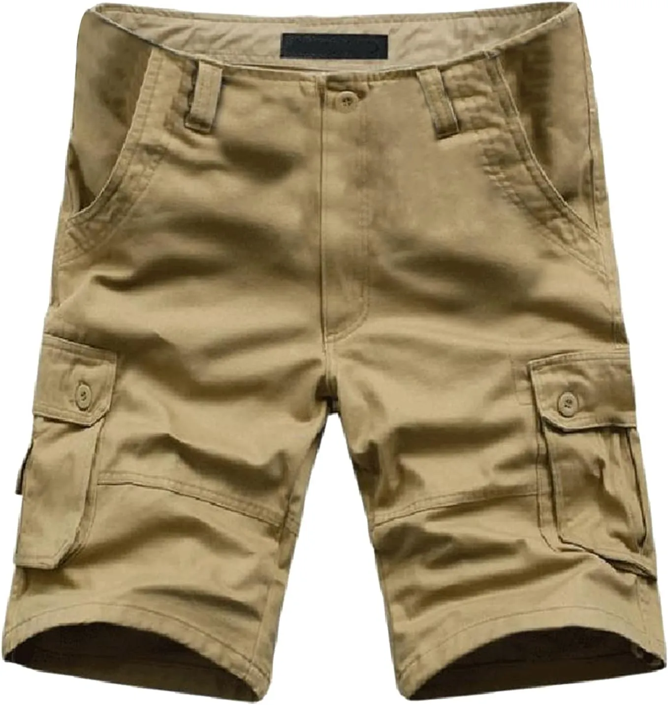 Mens Cargo Shorts Cotton Work Shorts with Multi Pocket Casual Workout Shorts Outdoor Hiking Fishing Tactical Shorts