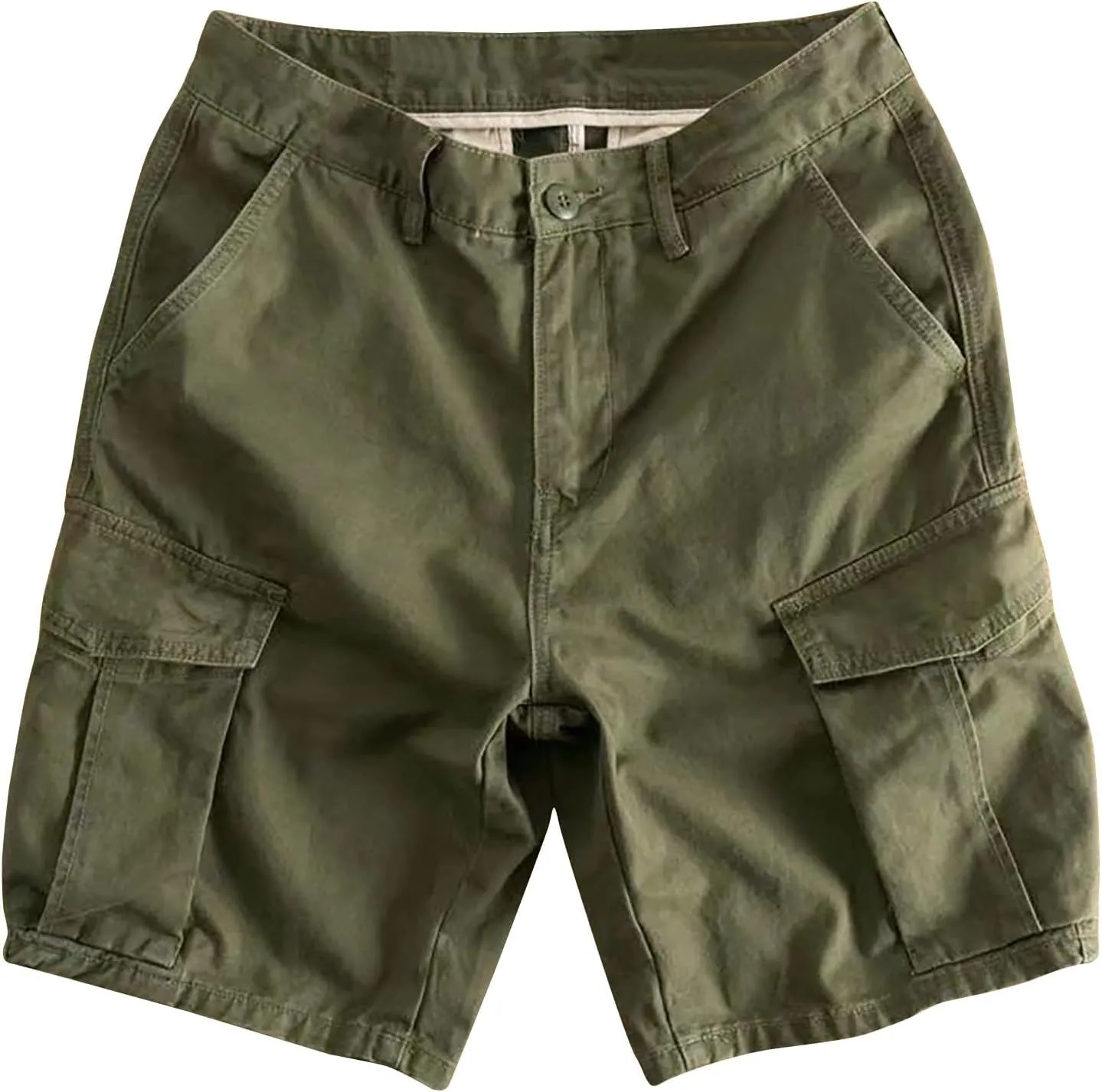 Mens Cargo Shorts Outdoor Hiking Shorts Utility Shorts with Pockets Casual Work Shorts for Summer