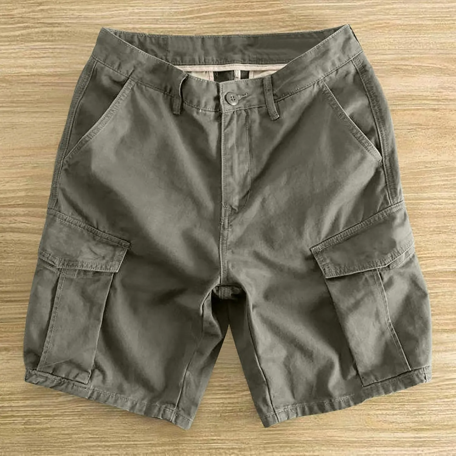 Mens Cargo Shorts Outdoor Hiking Shorts Utility Shorts with Pockets Casual Work Shorts for Summer