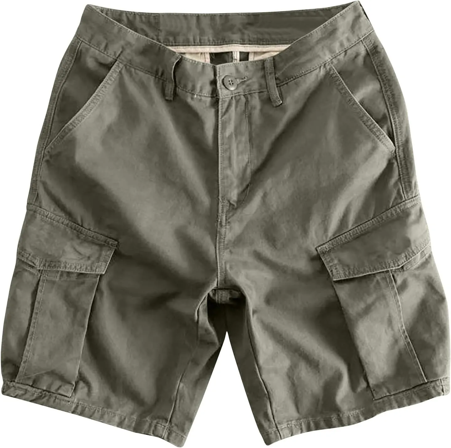 Mens Cargo Shorts Outdoor Hiking Shorts Utility Shorts with Pockets Casual Work Shorts for Summer